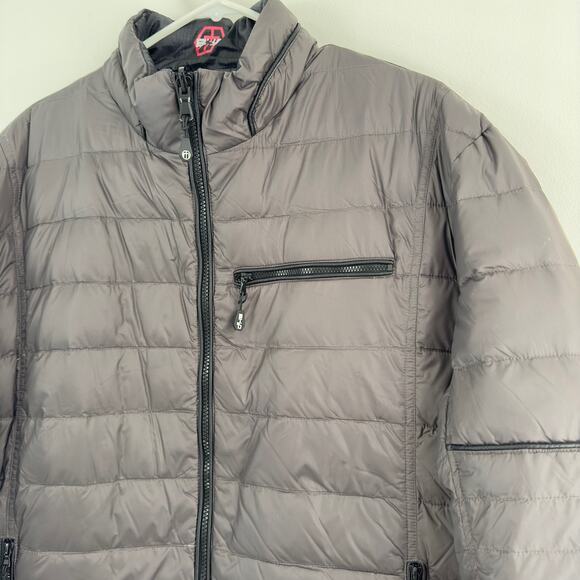 Boston H double sided gray jacket - Picture 7 of 9